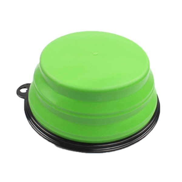 Pet silicone outdoor folding bowl - Image 3