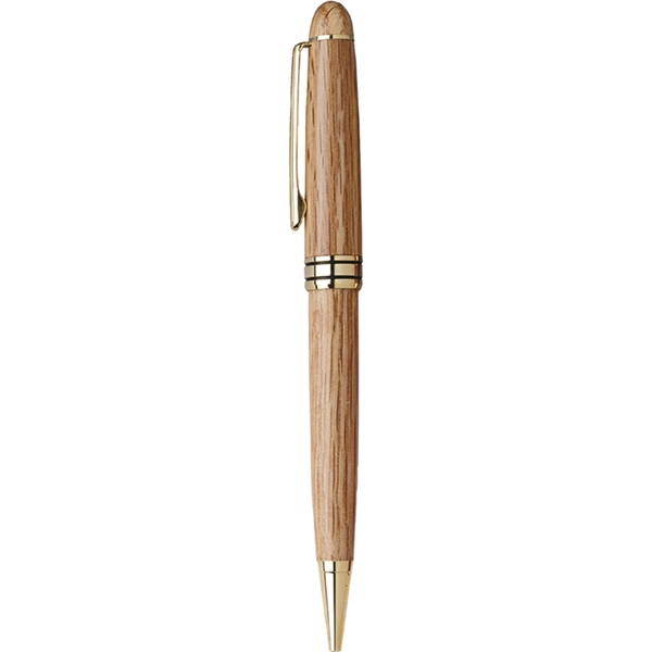 Oak Wood Waiter's Ballpoint Pen - Image 3