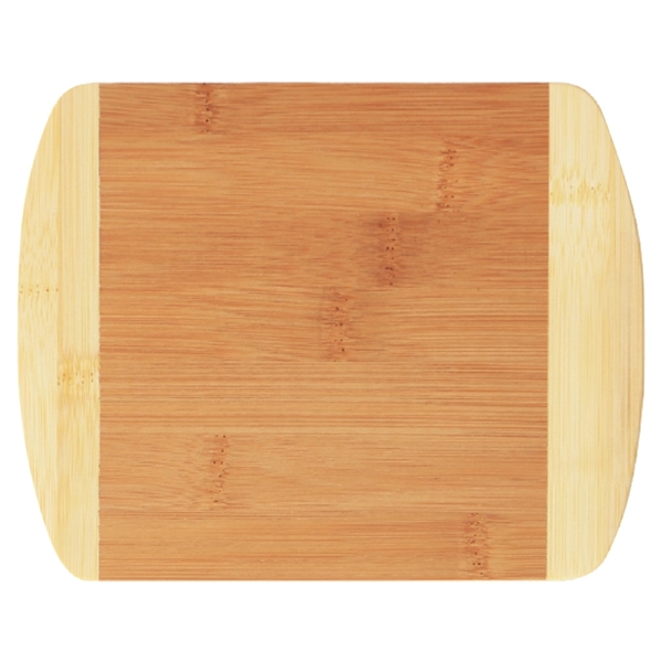 Large Two-Tone Bamboo Cutting Board - Image 2