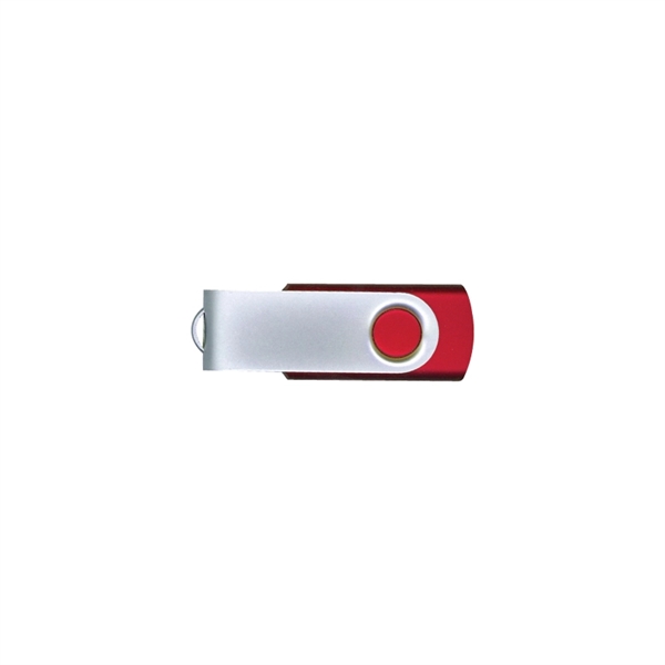 Steel Swiveling USB Flash Drive (1GB - 32GB+) - Image 5