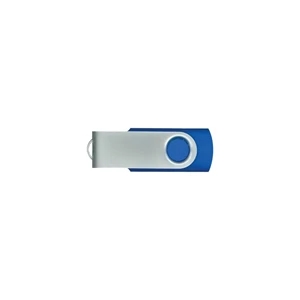 Steel Swiveling USB Flash Drive (1GB - 32GB+)