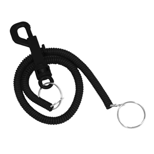 Clip With 12" Long Coil Keyring