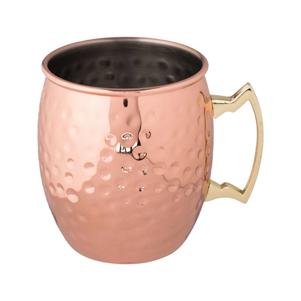 Annapurna Hammered Copper Plated Moscow Mule Mug - Image 2