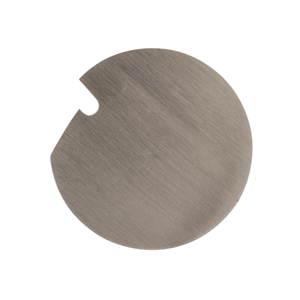 Stainless Steel Coaster with Cork Base and Bottle Opener - Image 2