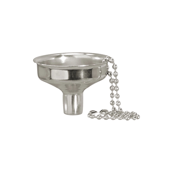 Mini Polished Stainless Steel Flask Funnel - Image 3