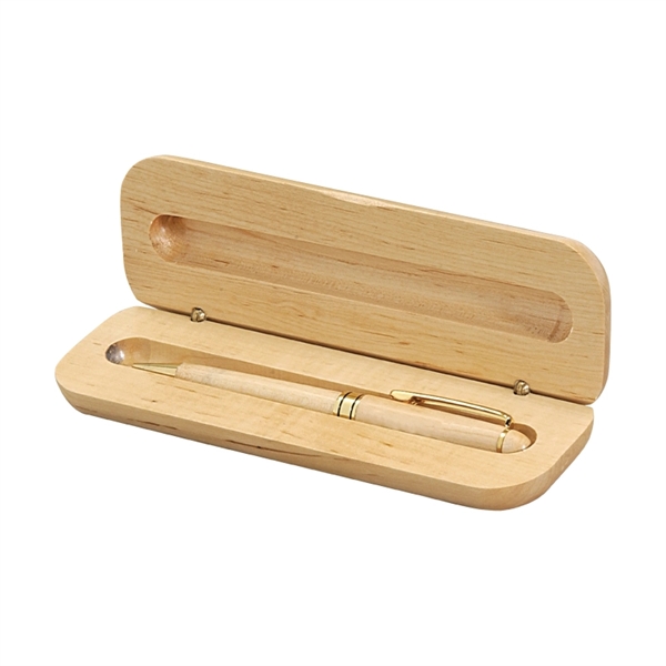 Maplewood Case with Pen Gift Set - Image 3