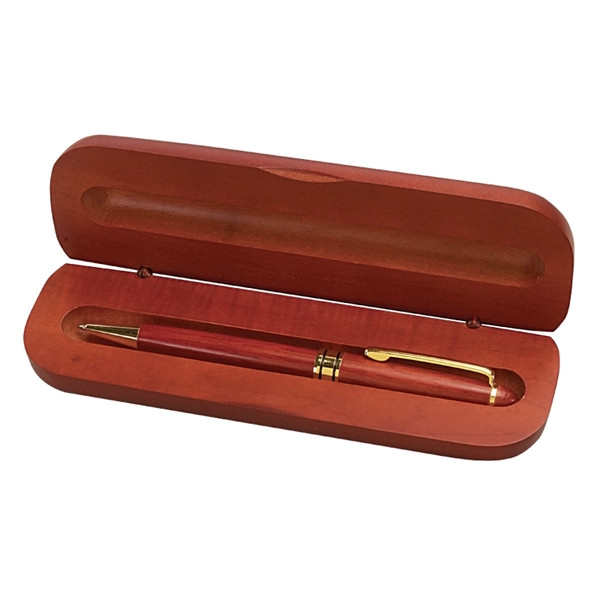 Rosewood Case With Pen Gift Set - Image 3