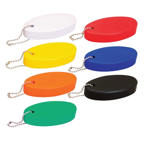 Oval Soft Floater Keychain - Image 2