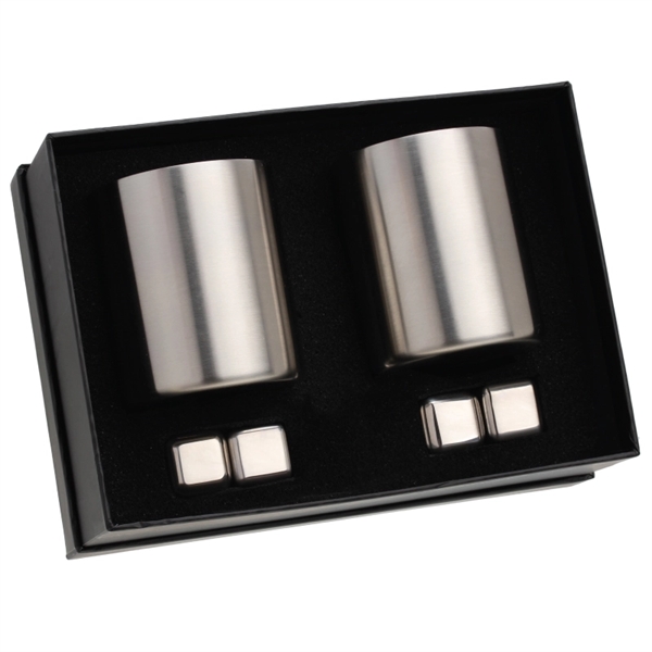 McGraw's Double Whiskey Cup & Whiskey Cube Set - Image 2
