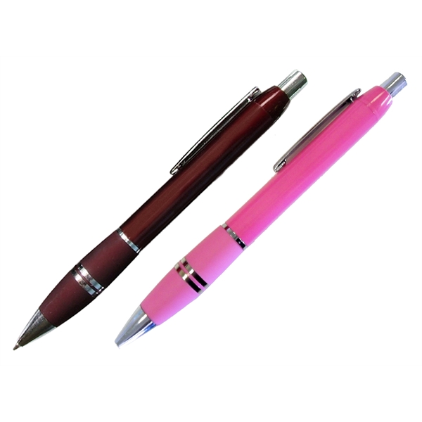 The Hartford Chrome Colored Fashionable Ballpoint Pen - Image 2