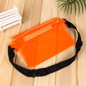 PVC waterproof pouch for touch screen mobile phone