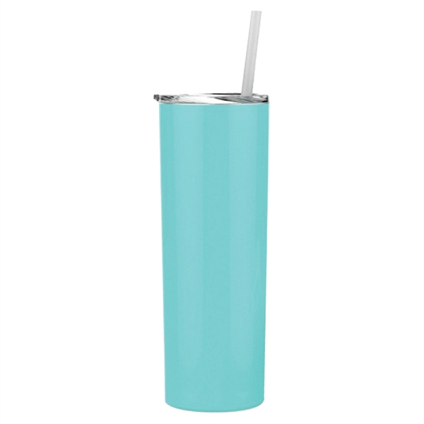 Cayman Skinny 20 oz Stainless Steel Vacuum Insulated Tumbler - Image 3