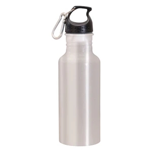 20 oz. Wide Mouth Aluminum Water Bottle w/Carabiner