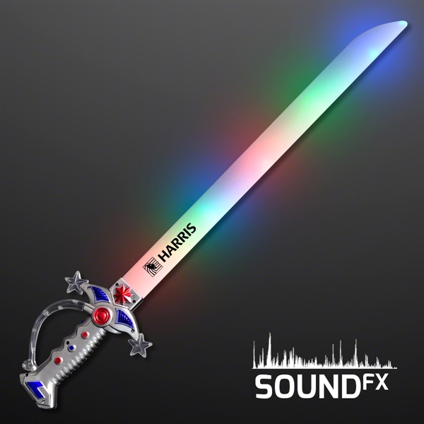 LED Swashbuckler Pirate Swords - Image 1
