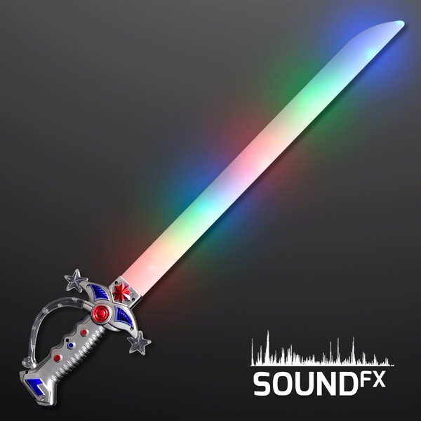 LED Swashbuckler Pirate Swords - Image 4