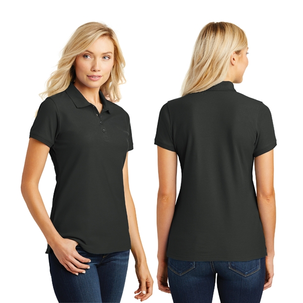 Port Authority® Ladies Core Classic Embroidered Pique Polo - Image 5
