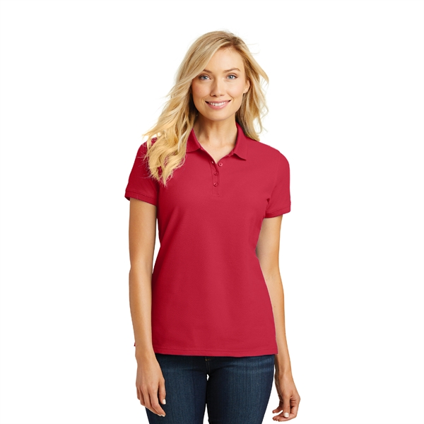 Port Authority® Ladies Core Classic Embroidered Pique Polo - Image 7