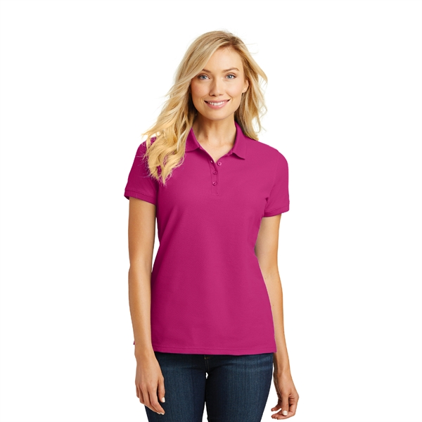 Port Authority® Ladies Core Classic Embroidered Pique Polo - Image 8
