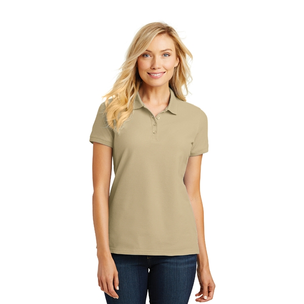 Port Authority® Ladies Core Classic Embroidered Pique Polo - Image 9