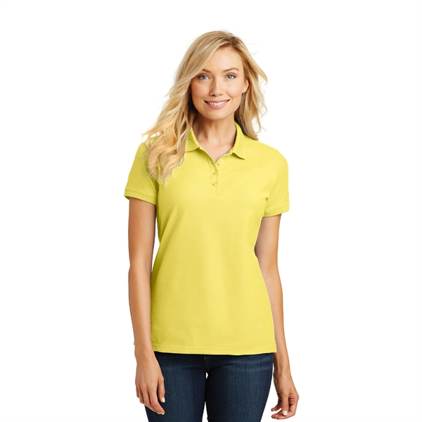 Port Authority® Ladies Core Classic Embroidered Pique Polo - Image 10