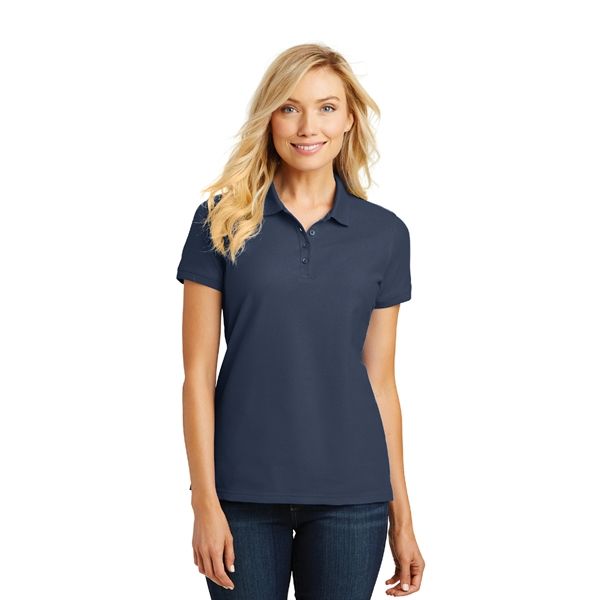 Port Authority® Ladies Core Classic Embroidered Pique Polo - Image 13