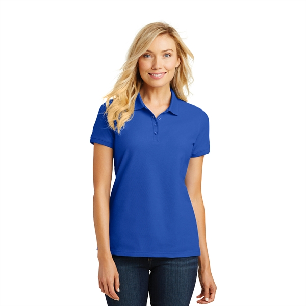 Port Authority® Ladies Core Classic Embroidered Pique Polo - Image 15