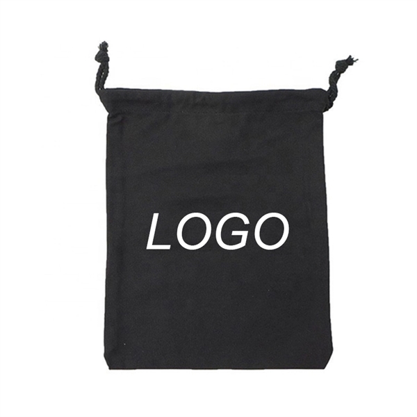Customized Flannelette Drawstring Bag - Image 2