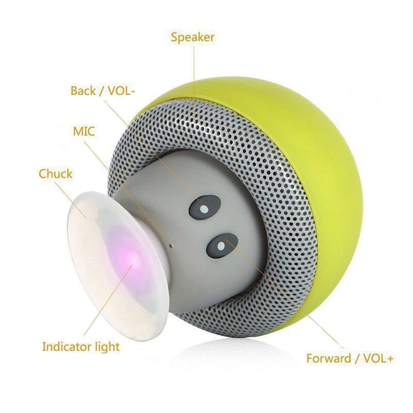 Mushroom Wireless Speaker / Stand - Image 3