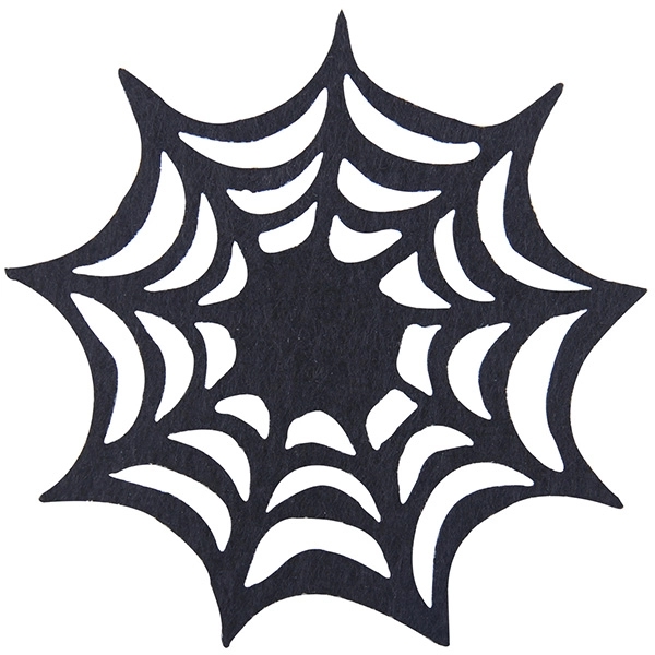 Spider Web Shaped Soft Absorbent Coaster - Image 2