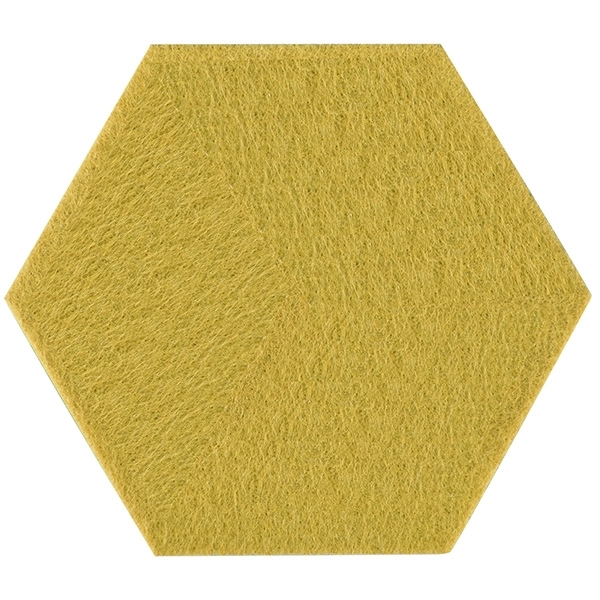 Hollow Hexagon Shaped Soft Absorbent Coaster - Image 6