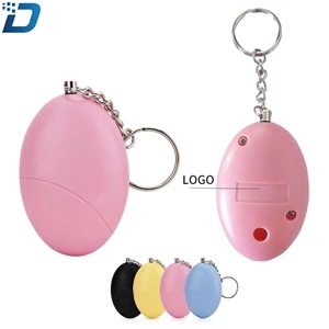 Cute Egg Personal Keychain Alarm For Women