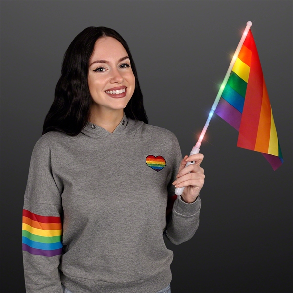 Light Up Rainbow Flag - Image 3