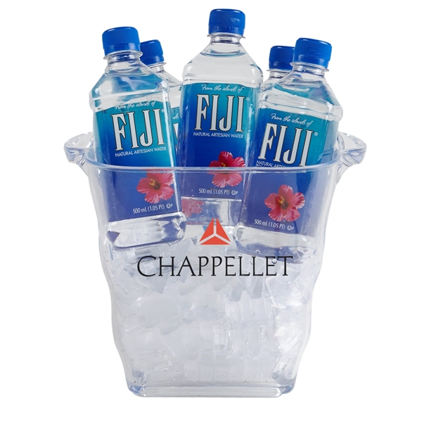 Ripple (1-2 Bottle) Acrylic Champagne Wine Ice Bucket - Image 1