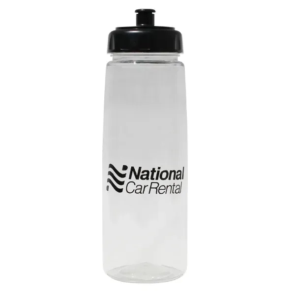 30 oz. Poly-Saver PET Bottle with Push 'n Pull Cap - Image 9
