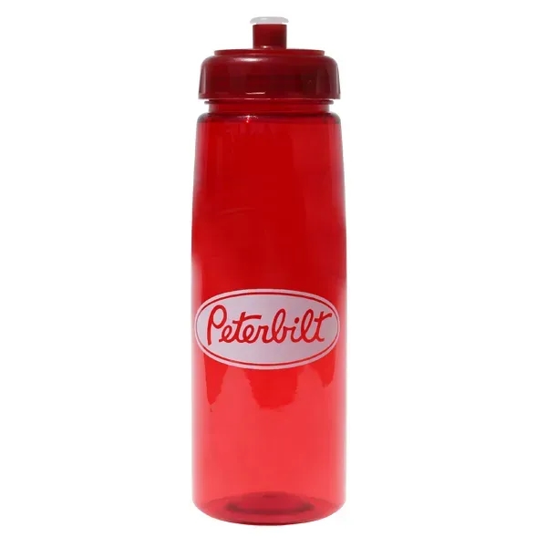 30 oz. Poly-Saver PET Bottle with Push 'n Pull Cap - Image 12