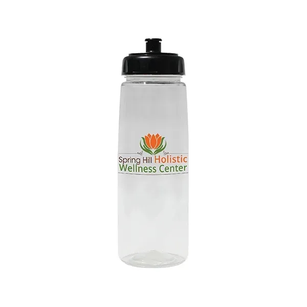 30 oz. Poly-Saver PET Bottle with Push 'n Pull Cap, Full Col - Image 9