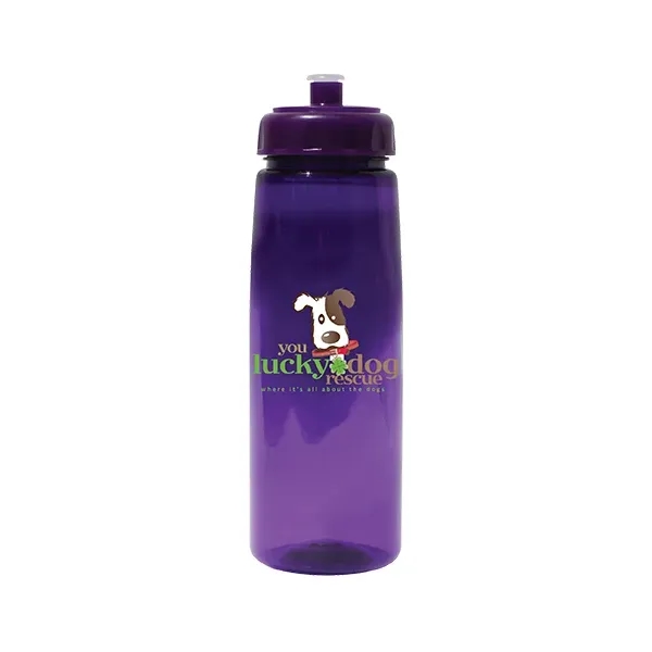 30 oz. Poly-Saver PET Bottle with Push 'n Pull Cap, Full Col - Image 10