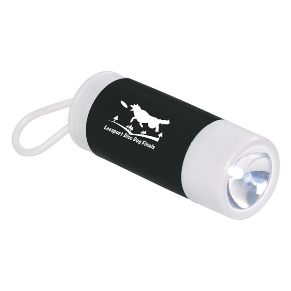 Dog bag dispenser with flashlight - Image 1