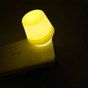 Silicone mobile phone flash lampshade