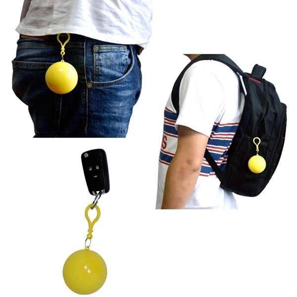 Disposable Emergency Raincoats Poncho Ball - Image 4