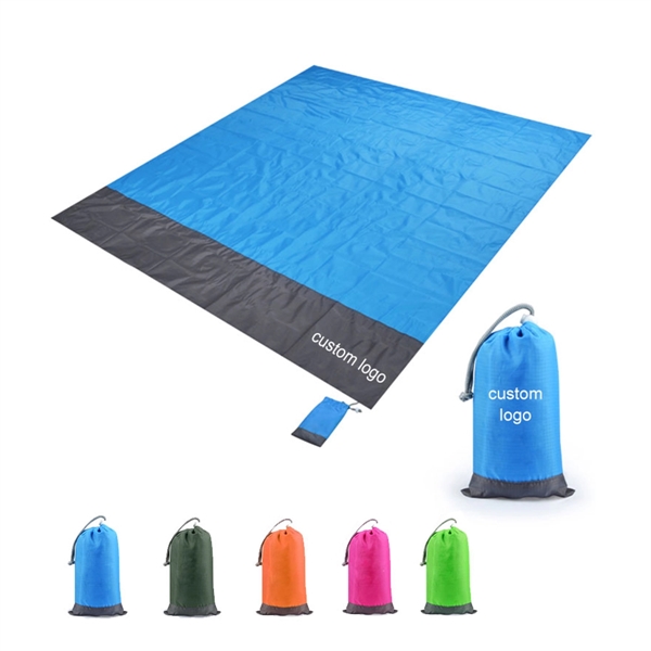Foldable Picnic Blanket With Pouch