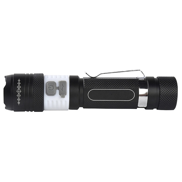 Rechargeable Flashlight w/ Red Lights - Image 2