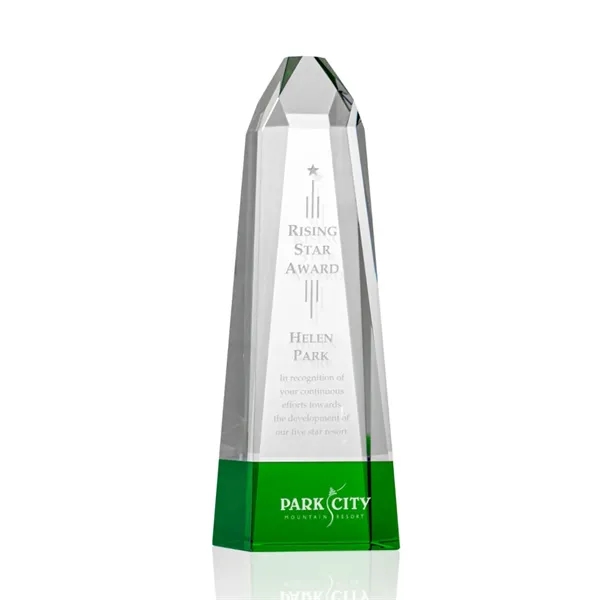 Radiant Obelisk Award - Green - Image 2