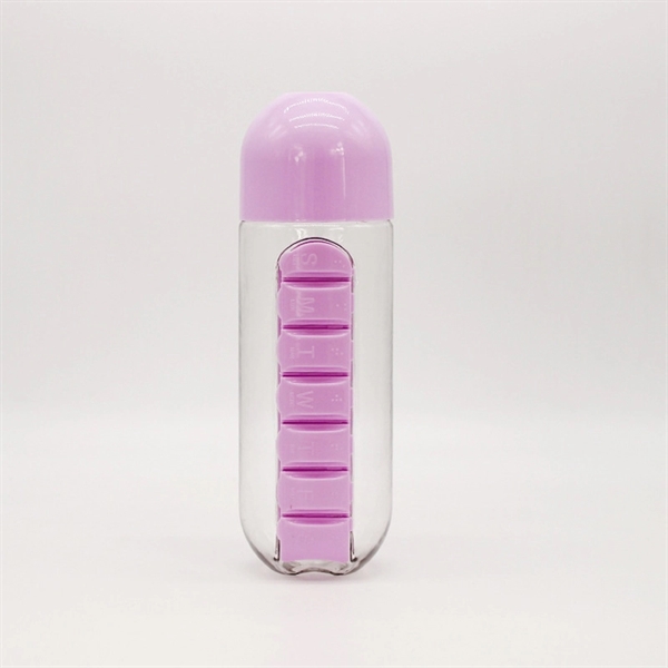 20oz Pill Box Water Bottle - Image 6