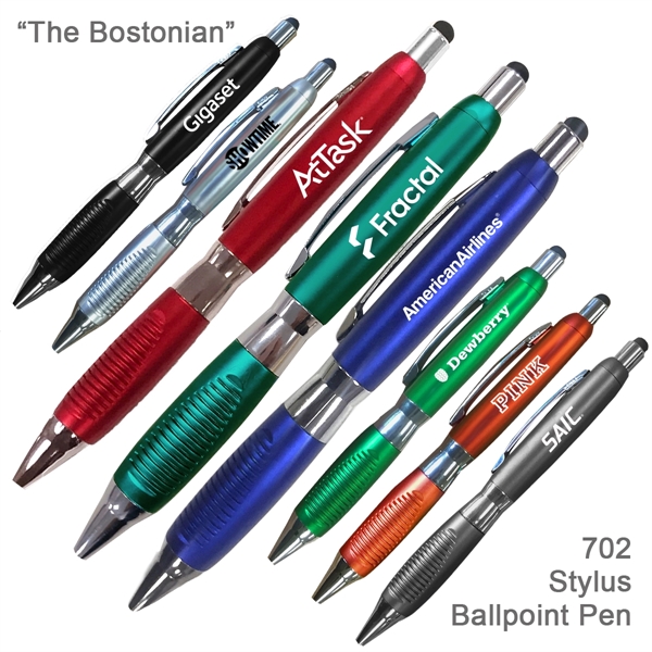 The Bostonian Smartphone Pen, Stylus Ballpoint Pens - Image 1
