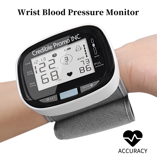 Automatic Arm Cuff Digital Blood Pressure Monitor Or Heart R - Image 1