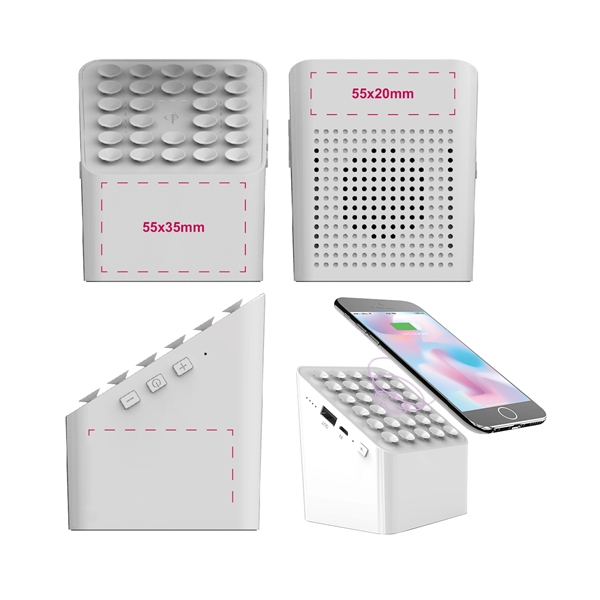 MensaSmart 4 In 1 Multifunctional TWS Bluetooth Speaker - Image 11