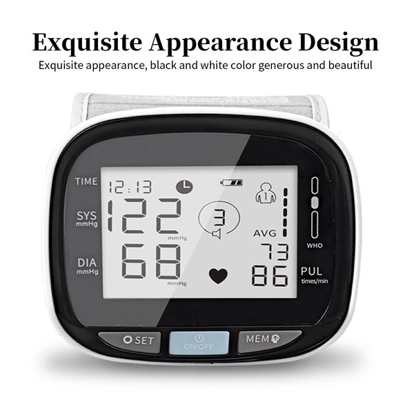 Automatic Arm Cuff Digital Blood Pressure Monitor Or Heart R - Image 10