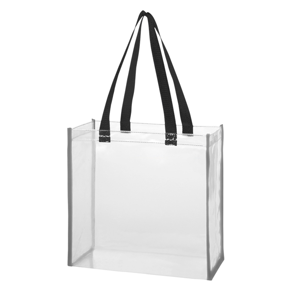 Clear Reflective Tote Bag - Image 3
