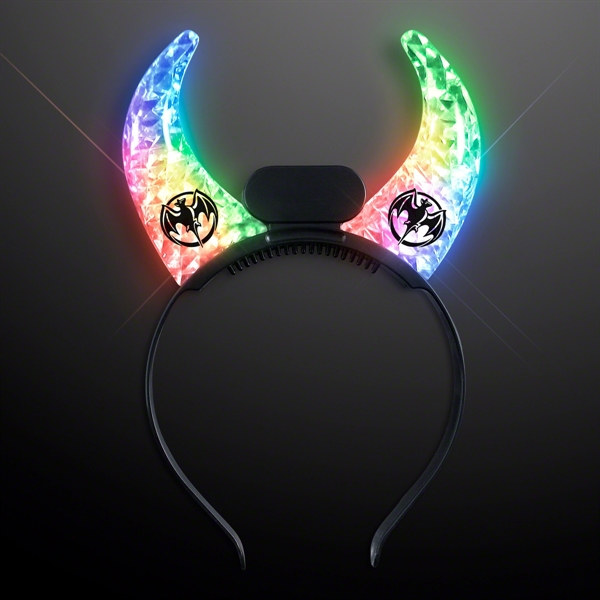 Color changing LED devil horns - 60 day overseas production  - Image 1
